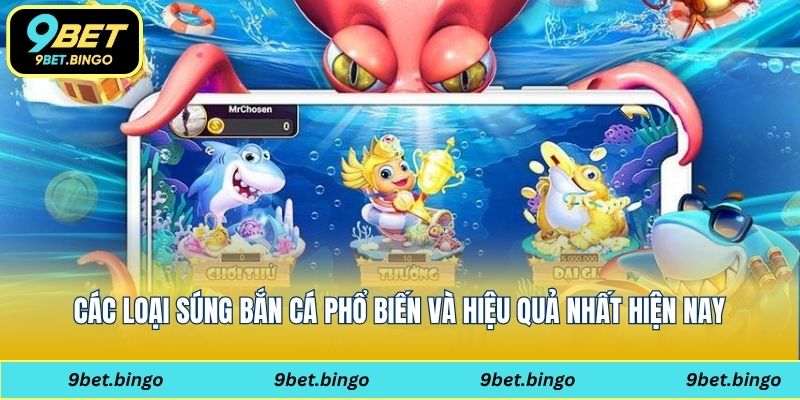 các loại súng bắn cá